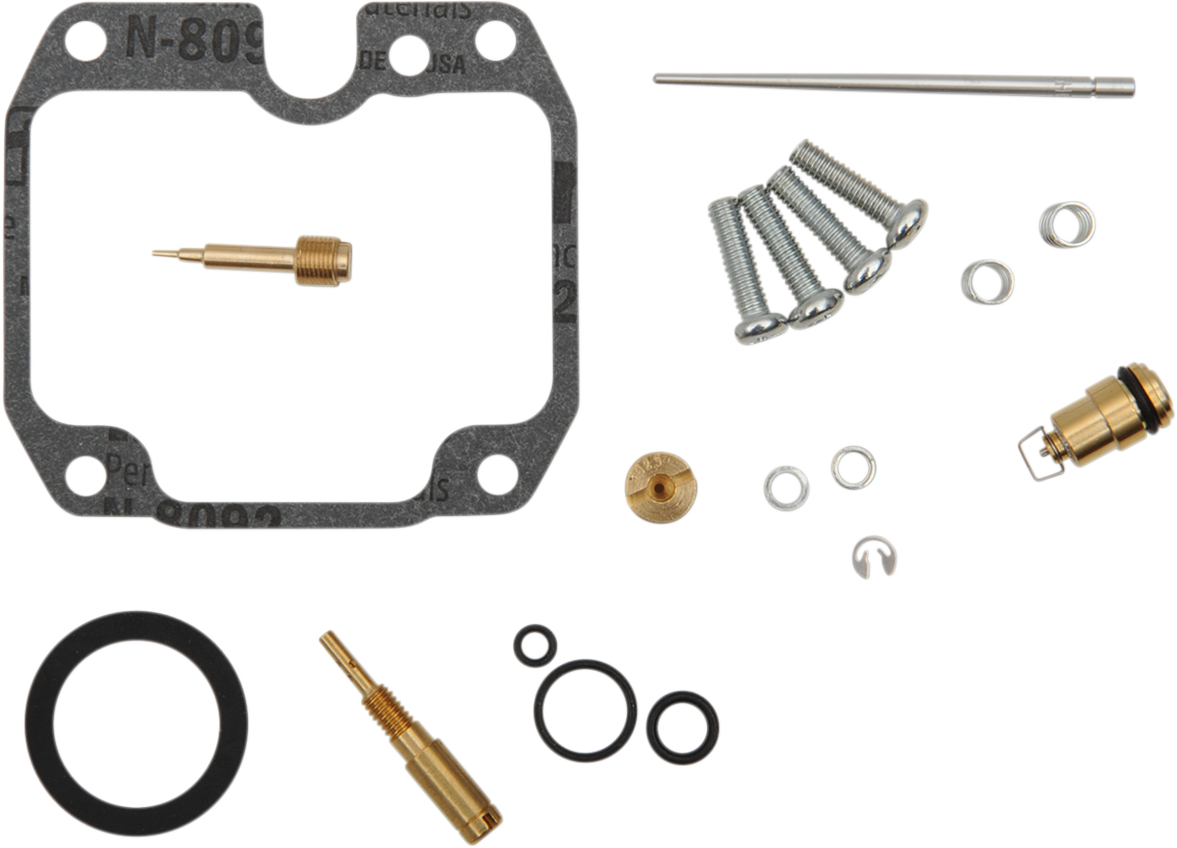 Moose Offroad Suzuki carburetor repair kit with gaskets and O-rings for model 26-1110, includes complete gasket set and O-rings.
