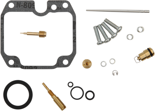 Moose Offroad Suzuki carburetor repair kit with gaskets and O-rings for model 26-1110, includes complete gasket set and O-rings.