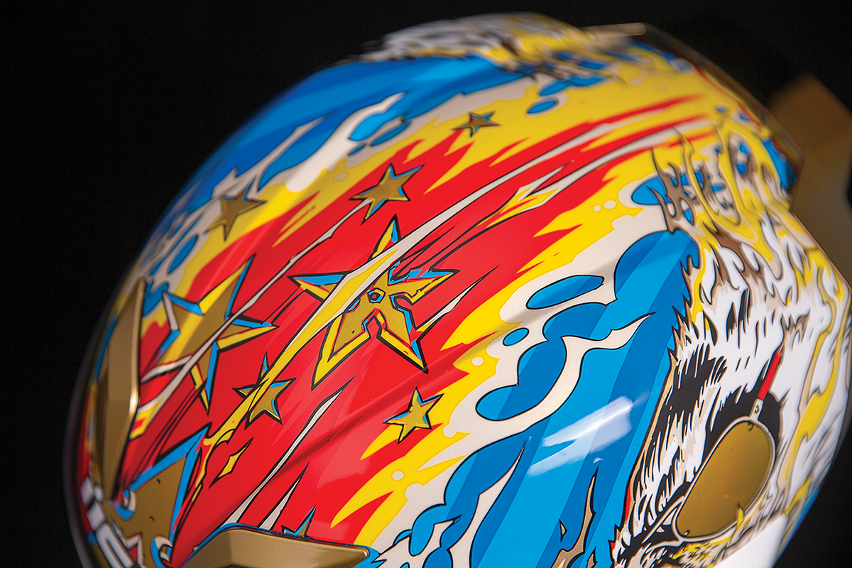 ICON Airflite™ Helmet - Freedom Spitter - Gold