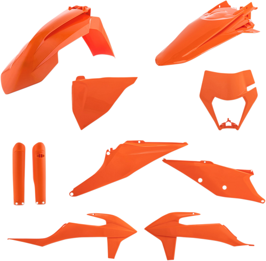 ACERBIS Full Replacement Body Kit - Orange 2791545226 - Howling Moto