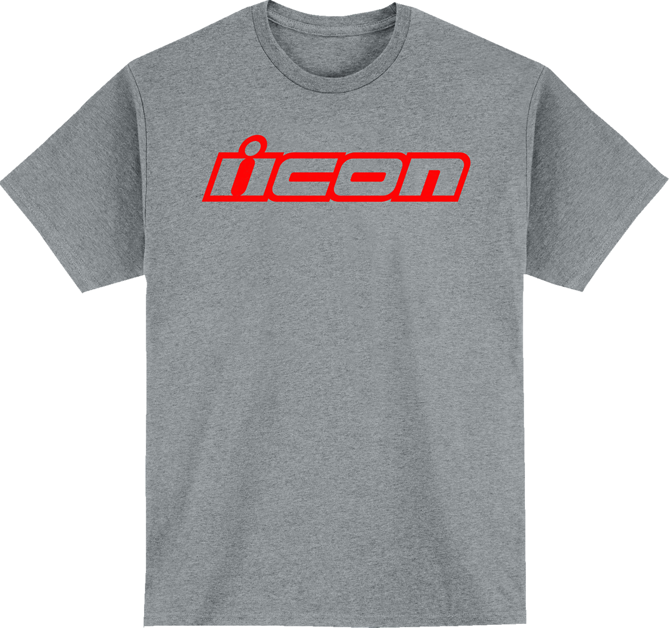 Bill's Exhausts ICON Clasicon™ T-Shirt in Heather Gray, Small, featuring a comfortable cotton fabric and classic fit.