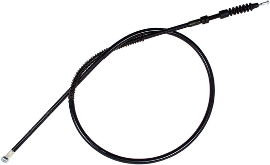 Black vinyl clutch cable by MOTION PRO, part 05-0092, designed for durable motorcycle clutch performance.