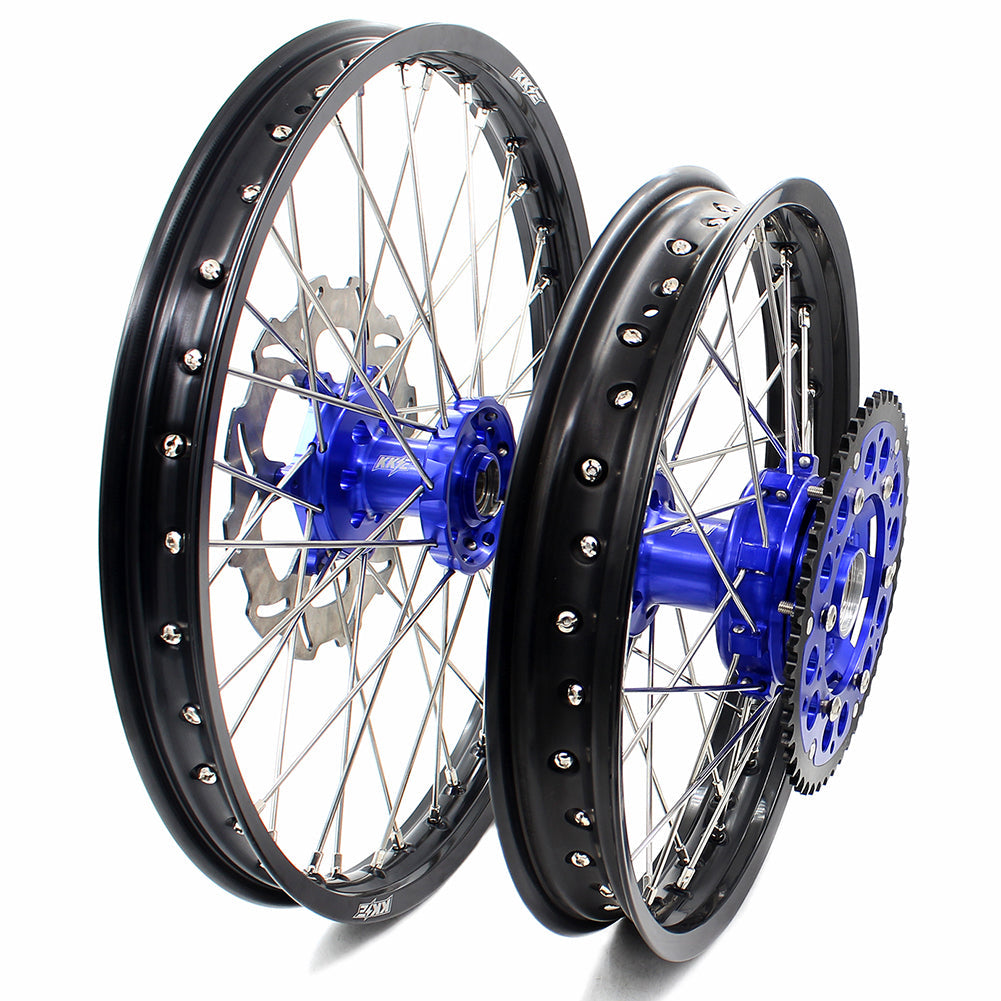KKE 21 & 18 CUSH Drive Enduro Wheels For SUZUKI DRZ400 DRZ400E DRZ400S 2000-2024 - Howling Moto