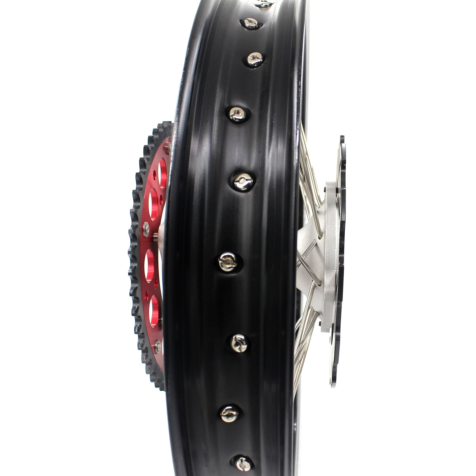 KKE 21 & 18 Casting MX Rims for Honda XR400R 96-04 XR600R 91-2000 240MM/220MM Disc Silver&Black - Howling Moto