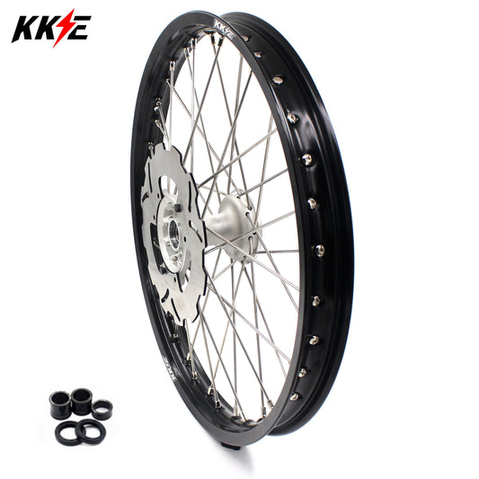 KKE 21" Cast Hub Billet Rim Wheel Fit Honda XR400R 1996-2004 Disc - Howling Moto
