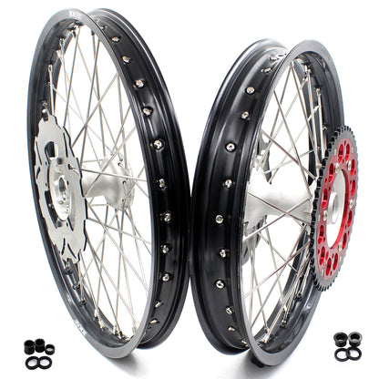 KKE 21" 19" Casting Wheels Rims Set For HONDA CR125R 1995-1997 CR250R 1995-1996 CR500R 1995-2001