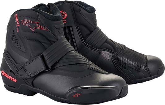 ALPINESTARS, Alpinestars Stella SMX-1R V2 Women's Motorcycle Boots - Black and Pink, US 7 / EU 38