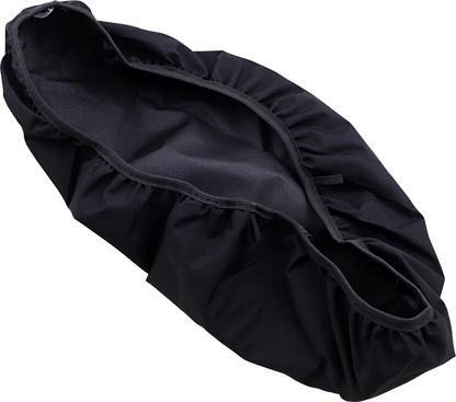 DRAG SPECIALTIES SEATS Predator/Spoon rain cover made of durable waterproof polyester with a secure fit for motorcycle seats.