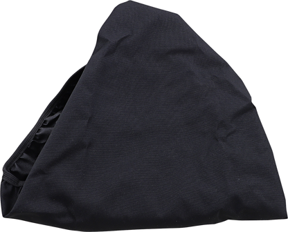 DRAG SPECIALTIES SEATS Predator/Spoon rain cover made of durable waterproof polyester with a secure fit for motorcycle seats.