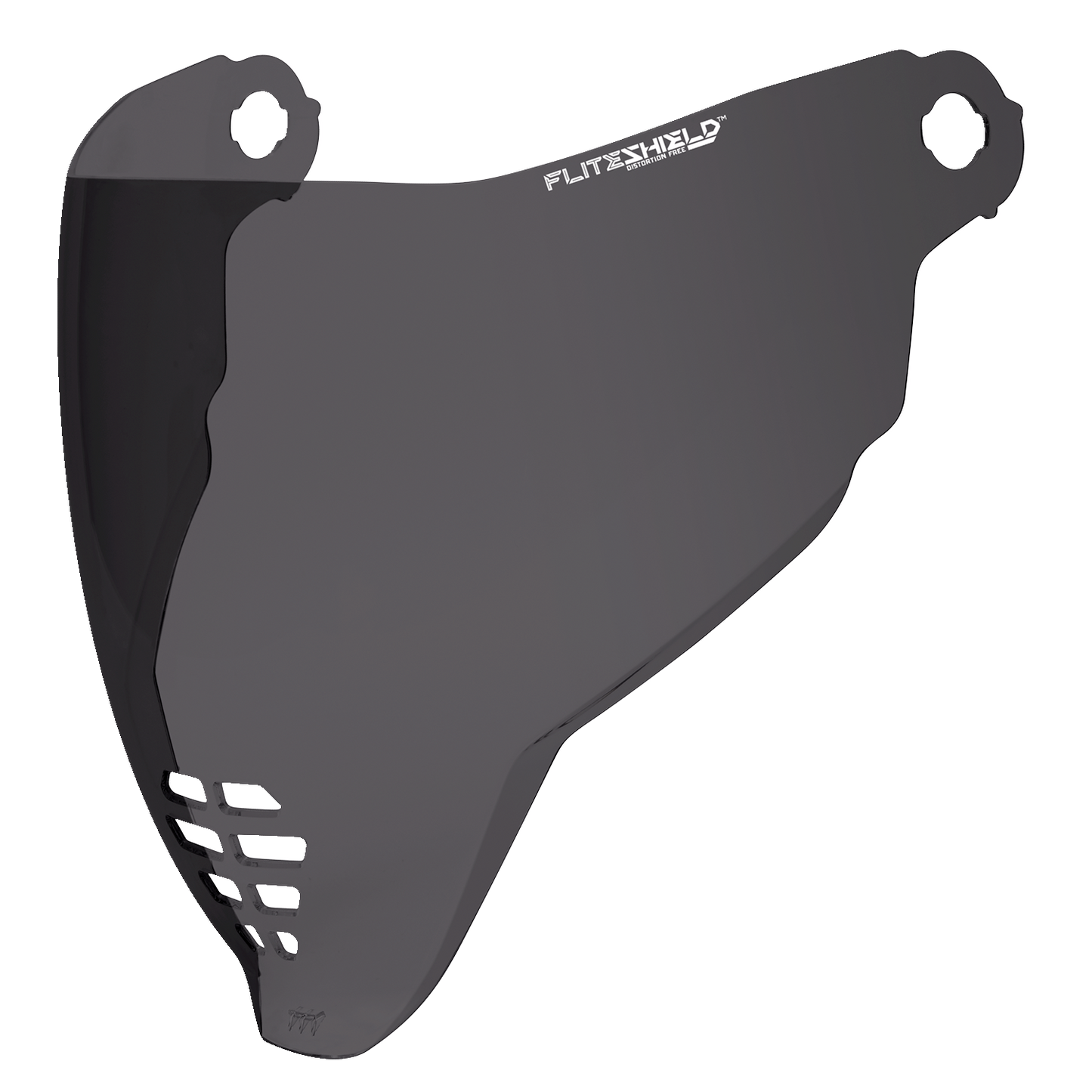 ICON Airflite FliteShield dark smoke helmet visor for ICON Airflite motorcycle helmet, clear and tinted shield for safety and style