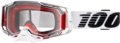 100% Armega Goggles - Lightsaber - Clear 50004-00002 - Howling Moto