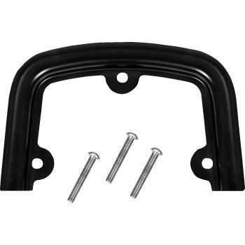 Black Saddlemen Fundamentals Sissy Bar Bag for motorcycle seat, featuring durable material and secure mounting.