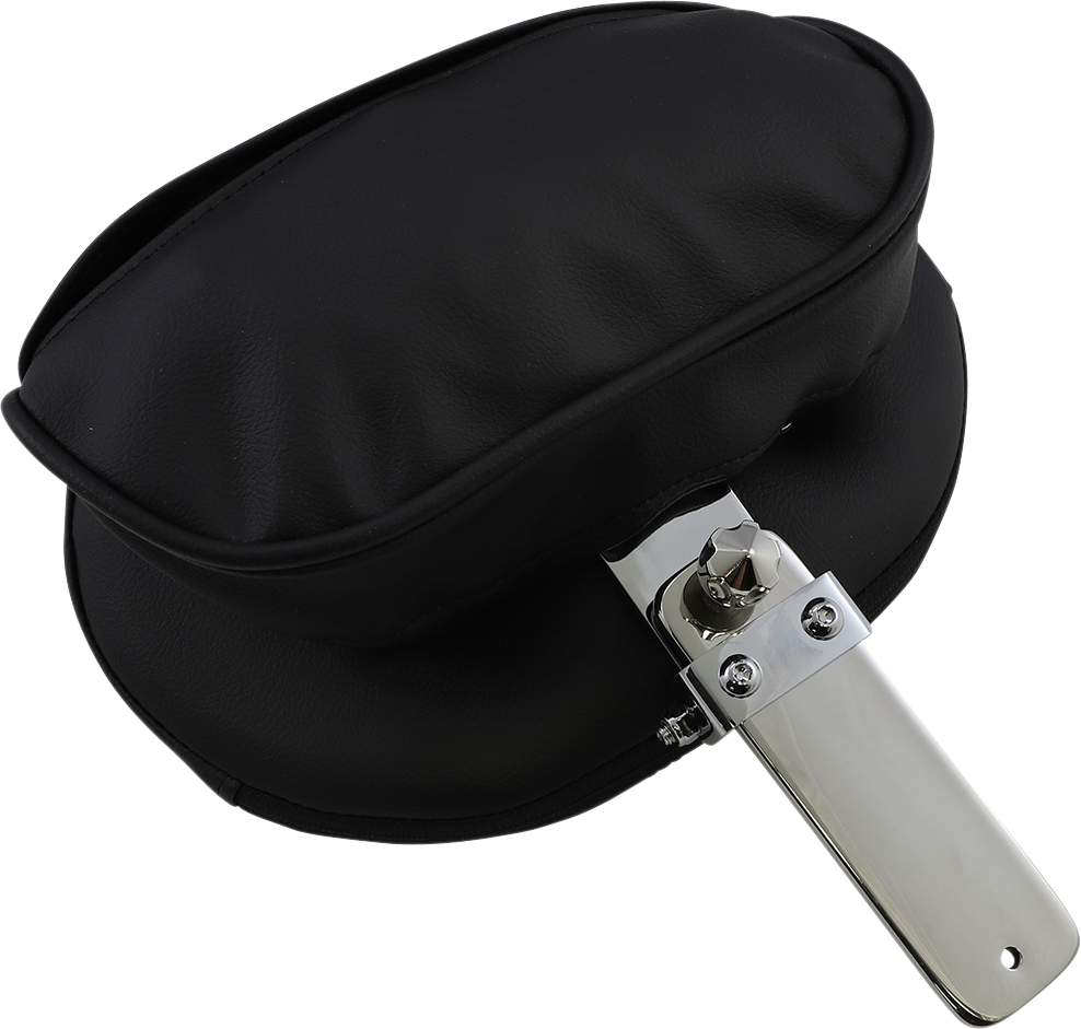 EZ Glide II convertible backrest with cover from Drag Specialties Seats, designed for comfortable motorcycle seating.