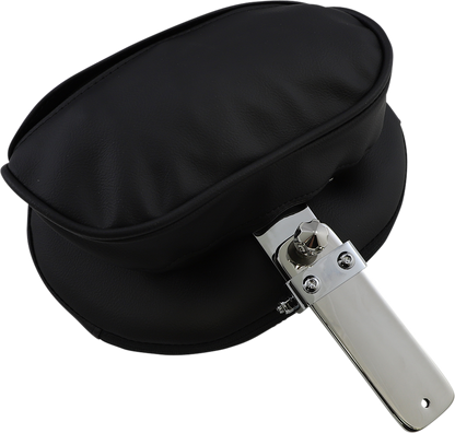 EZ Glide II convertible backrest with cover from Drag Specialties Seats, designed for comfortable motorcycle seating.