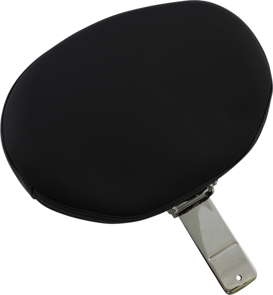 Drag Specialties EZ Glide II convertible motorcycle seat with cover, featuring adjustable backrest for comfort and style.
