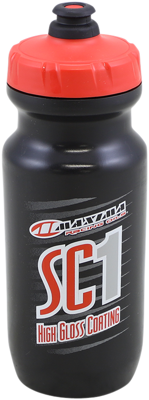 MAXIMA RACING OIL SC1 water bottle with 21 fl oz capacity, featuring the MAXIMA RACING OIL logo and branding.