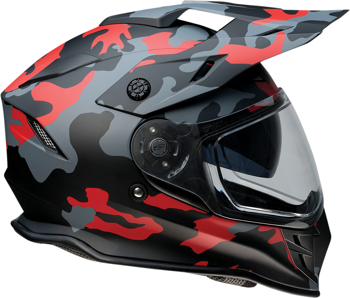 Z1R, Z1R Range Helmet in Camo Red with 2XL Fit - Part Number 0140-0098