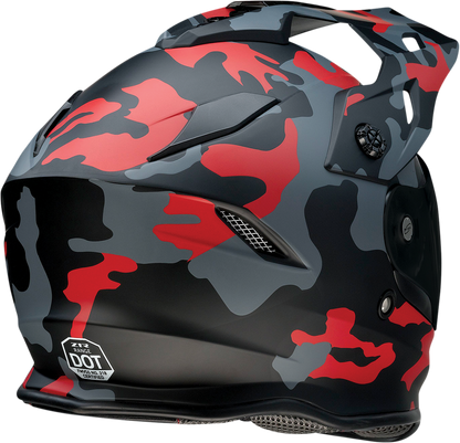 Z1R, Z1R Range Helmet in Camo Red with 2XL Fit - Part Number 0140-0098
