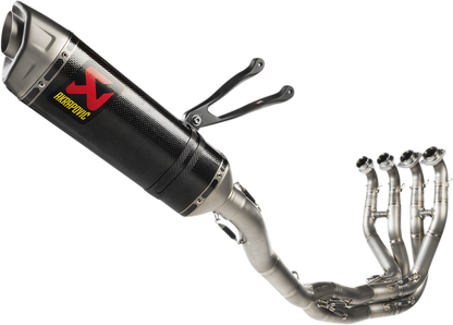 AKRAPOVIC Race Exhaust for Kawasaki Ninja ZX-10RR - Carbon Fiber S-K10R10-RC