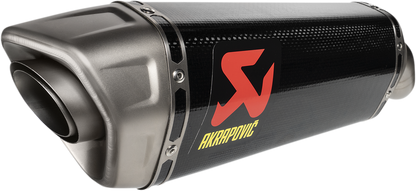 AKRAPOVIC Slip-On Series Carbon Fiber Muffler S-K10SO27-HRC for Enhanced Performance