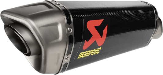 AKRAPOVIC Slip-On Series Carbon Fiber Muffler S-K10SO27-HRC for Enhanced Performance