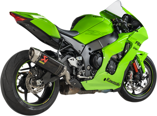 AKRAPOVIC Slip-On Series Carbon Fiber Muffler S-K10SO27-HRC for Enhanced Performance
