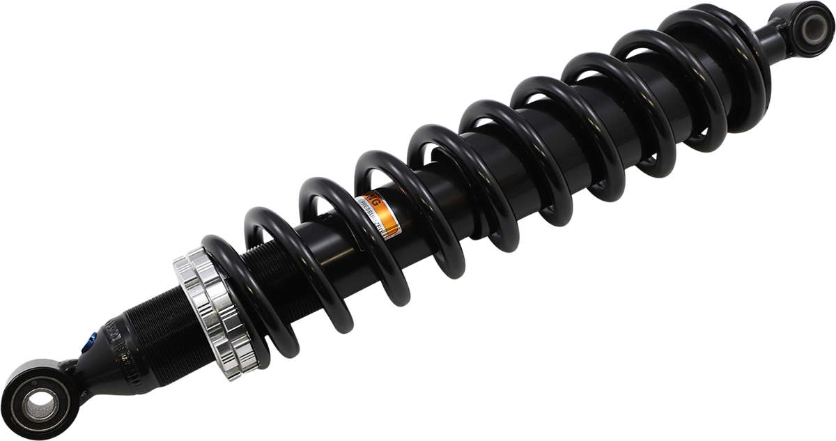 Moose Offroad heavy duty gas shock for Honda AU-04322 front suspension upgrade, showing the durable shock absorber with mounting hardware
