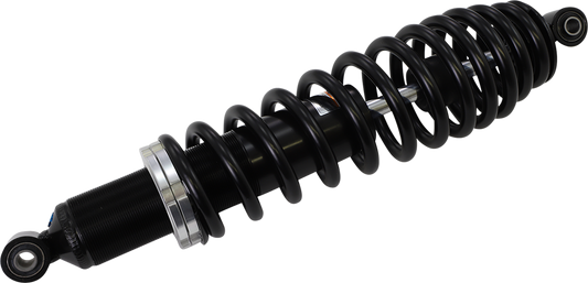 Moose Offroad heavy duty rear gas shock for Polaris off-road vehicles, featuring durable construction and installation details.