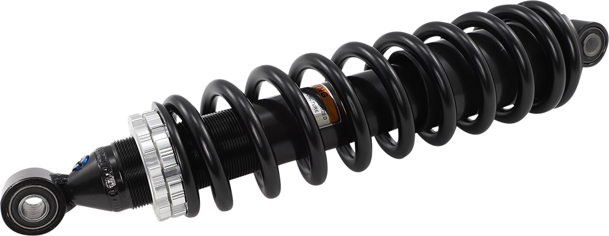 Moose Offroad heavy duty gas shock for Honda AU-04203, front and rear, showing rugged construction and mounting details.