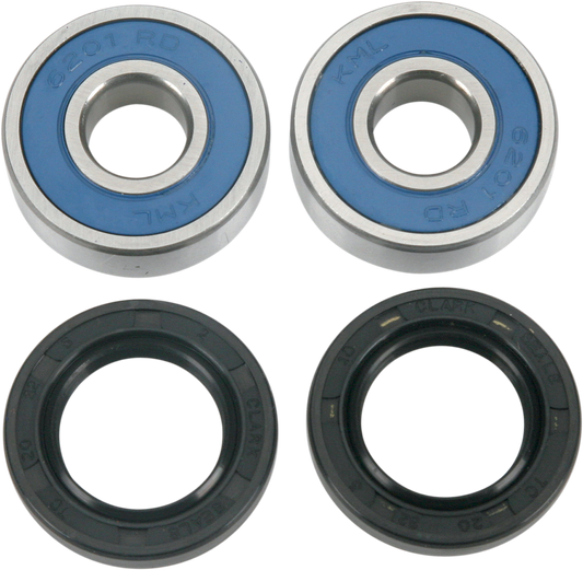 Moose Offroad wheel bearing kit 25-1025 for Suzuki DR-Z 70 and Yamaha YZ 80/85/TT-R 50, showing bearings and packaging.