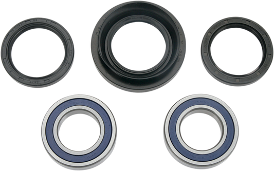 Moose Offroad rear wheel bearing kit for Honda TRX 90, part 25-1029, showing bearings and mounting components.