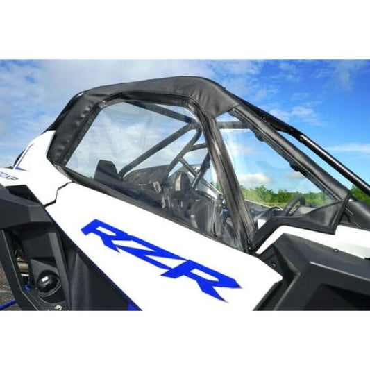 Seizmik Polaris RZR Pro R / XP soft doors with zippers, providing versatile weather protection for off-road vehicles.