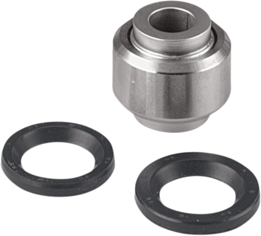 Moose Offroad back upper shock bearing kit for Honda vehicles, showing metal components and shock mounts in the image.