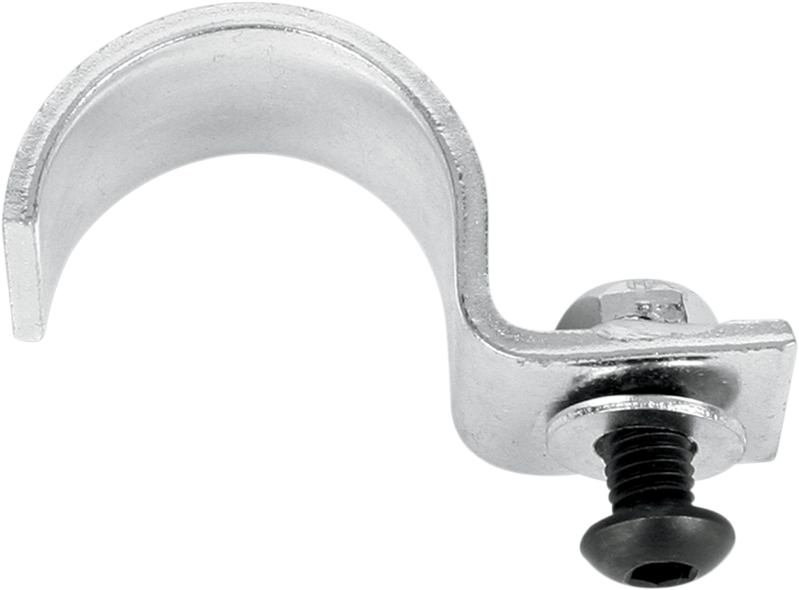 MOOSE OFFROAD Replacement Clamp, standard size 1-3/8 inch, part number 803, shown in black for offroad vehicle applications.
