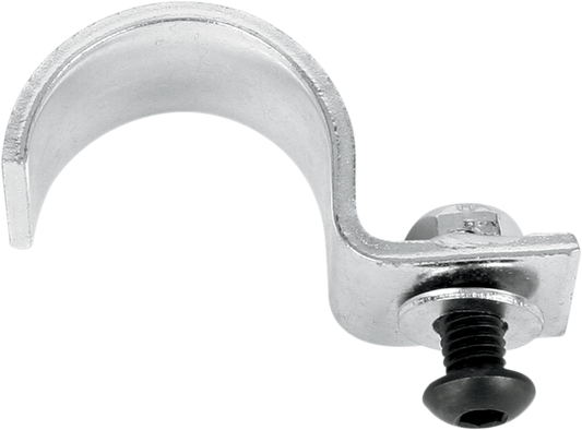 MOOSE OFFROAD Replacement Clamp, standard size 1-3/8 inch, part number 803, shown in black for offroad vehicle applications.