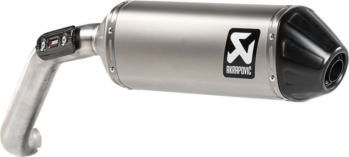AKRAPOVIC Slip-On Muffler for V85 TT - Model S-MG8SO2-HFTT