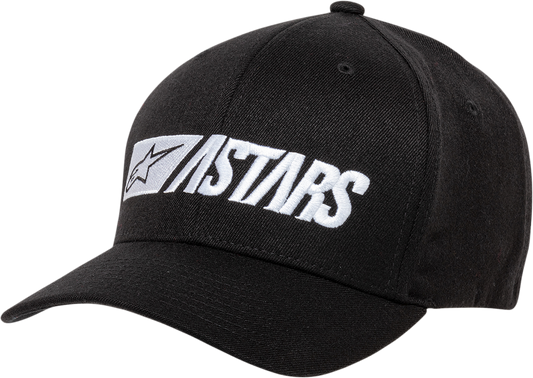 Alpinestars Reblaze black hat in large/XL size, featuring the brand logo and stylish design, displayed on a plain background.