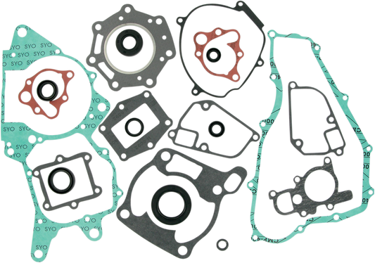 Moose Offroad Honda 811252MSE engine and transmission gasket kit with oil seals, featuring gaskets and seals for engine repair.