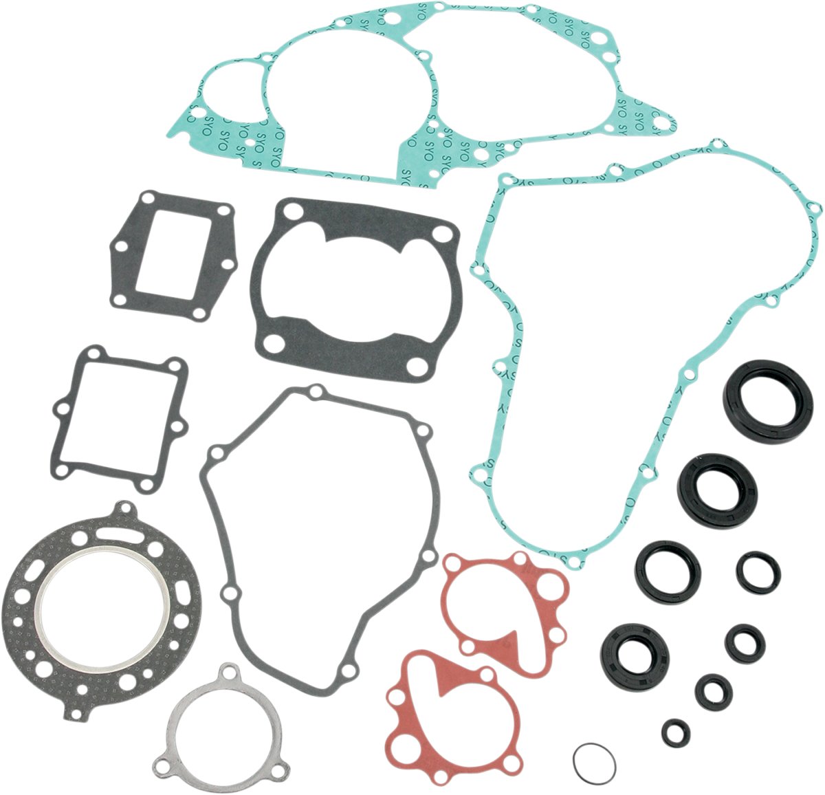 Moose Offroad Honda motor gasket kit with oil seal, including gaskets and seals for engine repair, part number 811814MSE
