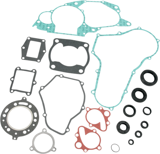 Moose Offroad Honda motor gasket kit with oil seal, including gaskets and seals for engine repair, part number 811814MSE