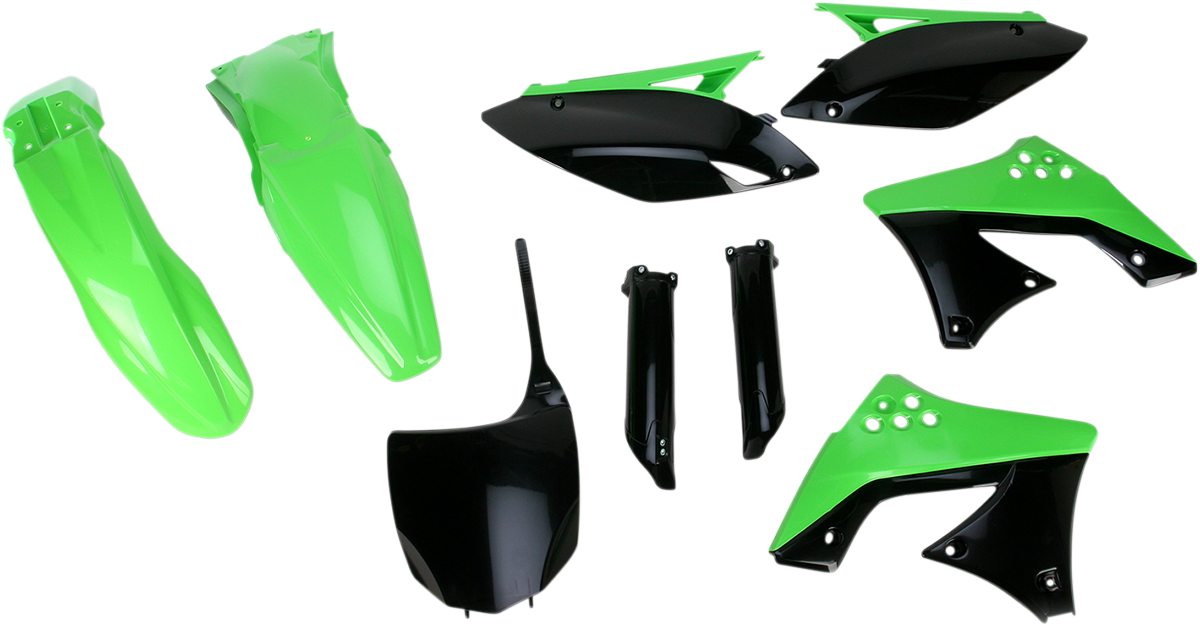 ACERBIS Full Replacement Body Kit - OEM Green/Black 2198050438 - Howling Moto