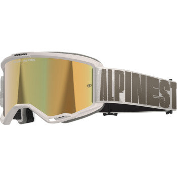 ALPINESTARS GOGGLES Vision 5 Goggle - Hollow - Wind - Gold Mirror  5102225-7311 - Howling Moto
