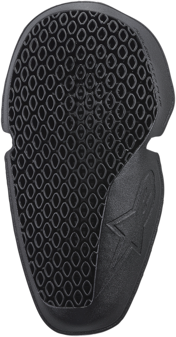 Alpinestars Nucleon Flex Plus elbow guards in large size, protective gear with black and gray design for motorcycle safety.