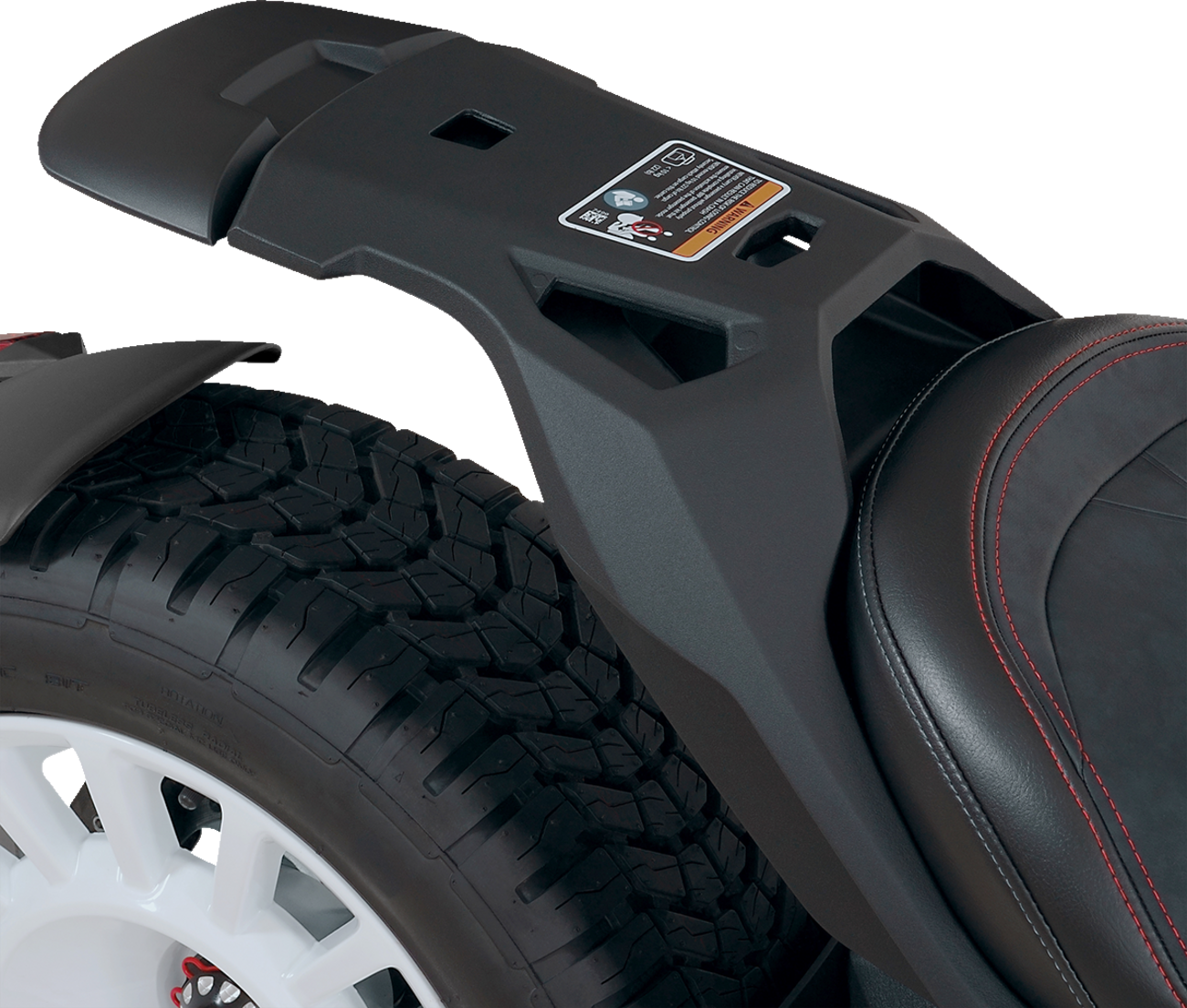 Bill's Exhausts SHOW CHROME Max Mount Cover for Ryker H40-403RED engine, shiny chrome finish, designed for motorcycle engine protection