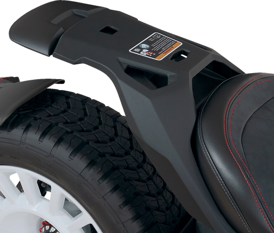Bill's Exhausts SHOW CHROME Max Mount Cover for Ryker H40-403RED engine, shiny chrome finish, designed for motorcycle engine protection