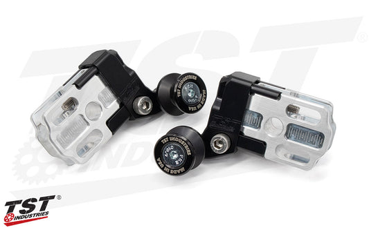 TST Industries Captive Chain Adjusters for Honda Grom 2022+ with Spools
