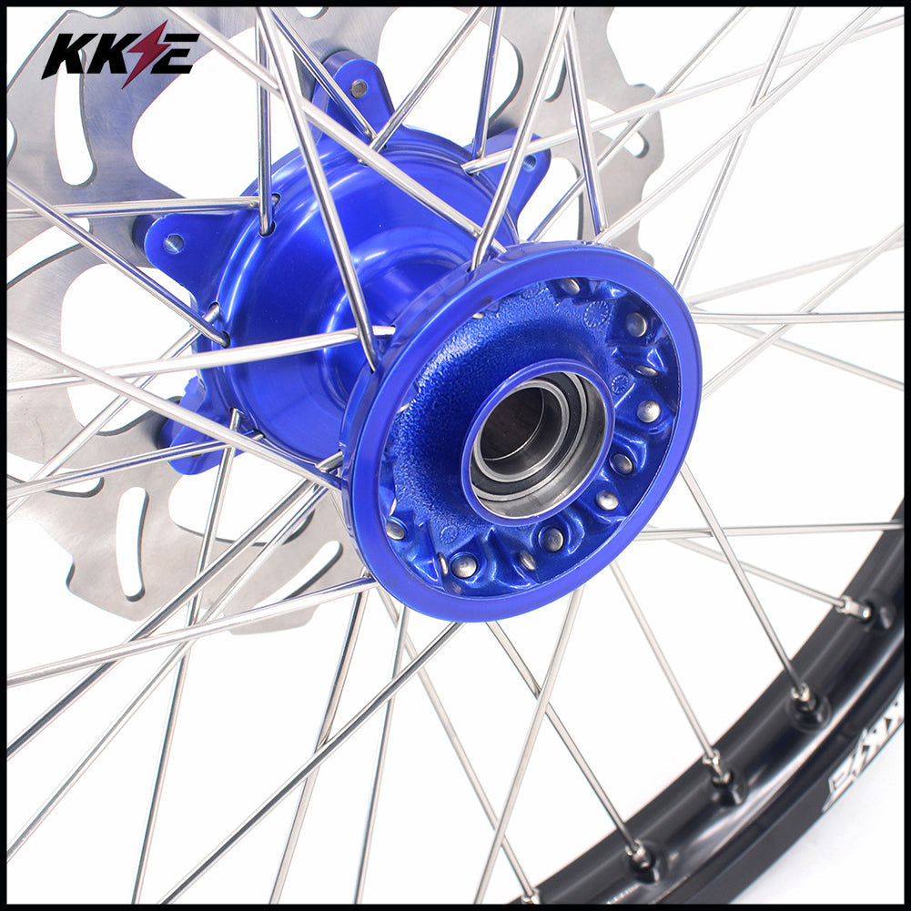 KKE 21 & 18 Cast Enduro Rims for Yamaha YZ250F YZ450F 2016-2021 Rotors - Howling Moto
