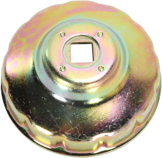PARTS UNLIMITED 73mm oil filter wrench for Aprilia motorcycles, designed for easy removal of oil filters.