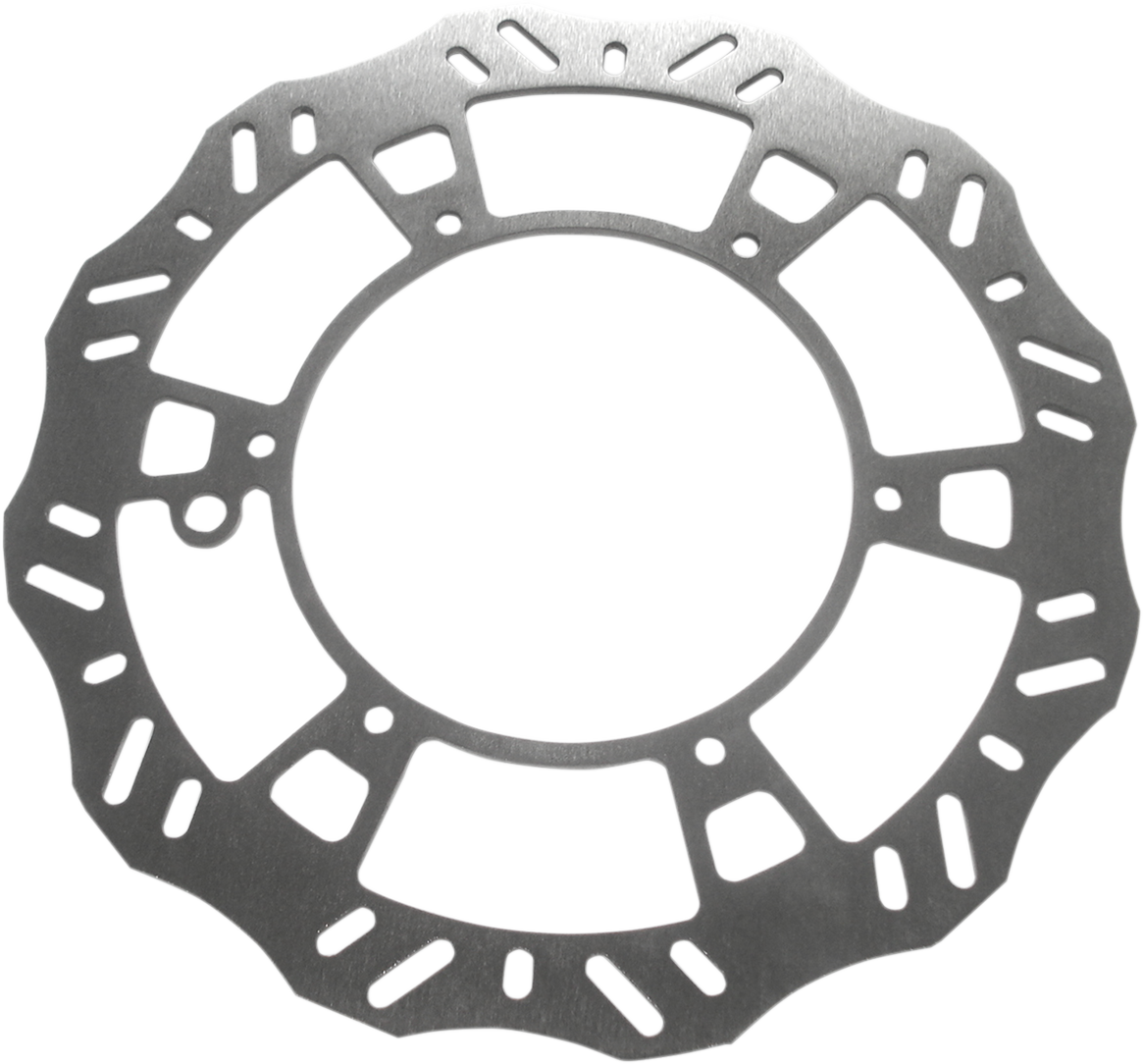 MOOSE OFFROAD front rotor for Honda offroad vehicle, durable metal brake component with ventilated design, 1711-FR-HOND01