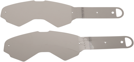 Moose Offroad XCR Goggle Tear-Offs laminated lens protection for off-road goggles, part number 2602-0828.
